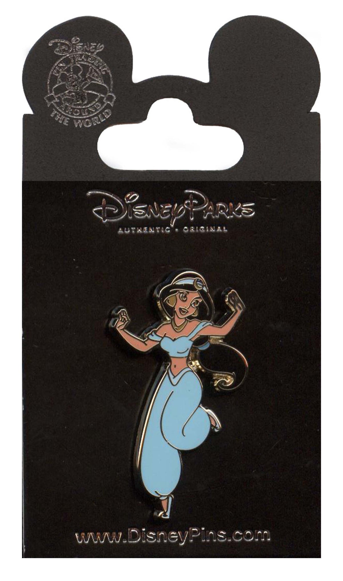 Disney Pin - Aladdin - Jasmine - Hands Up - front view