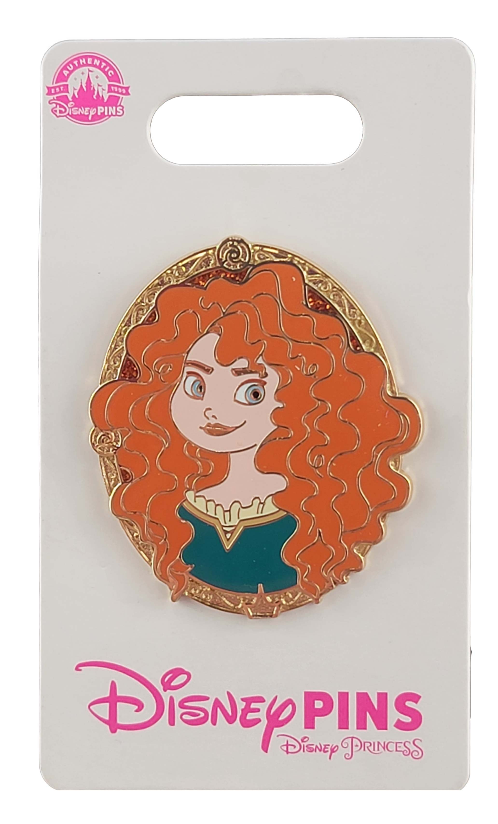Disney Pin - Princess Portrait Frame - Brave - Merida