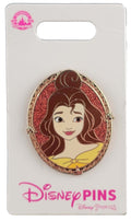 Disney Pin - Princess Portrait Frame - Beauty and the Beast - Belle