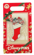 Disney Pin - Christmas Holiday 2022 -Chip and Dale - Stocking