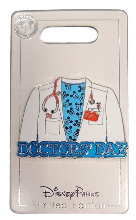 Disney Pin - Doctors' Day 2021 - Mickey Mouse Jacket - front view