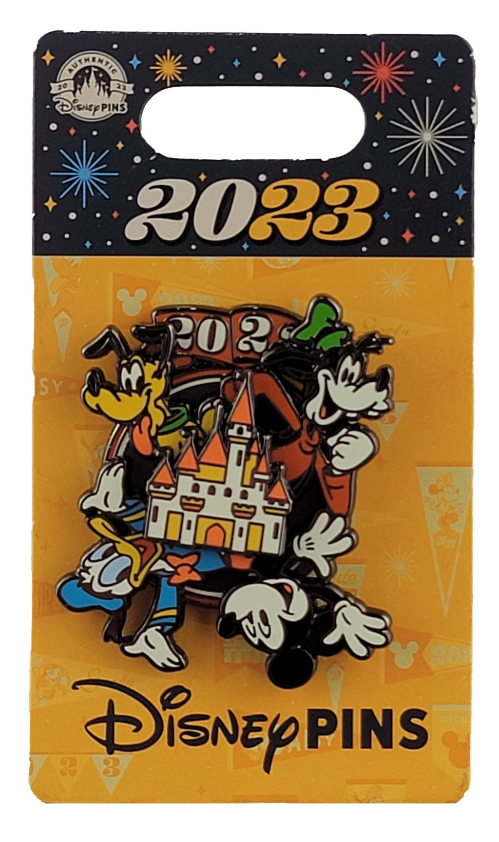 Disney Pin - Walt Disney World - Dated 2023 - Mickey Mouse and Friends - Spinner