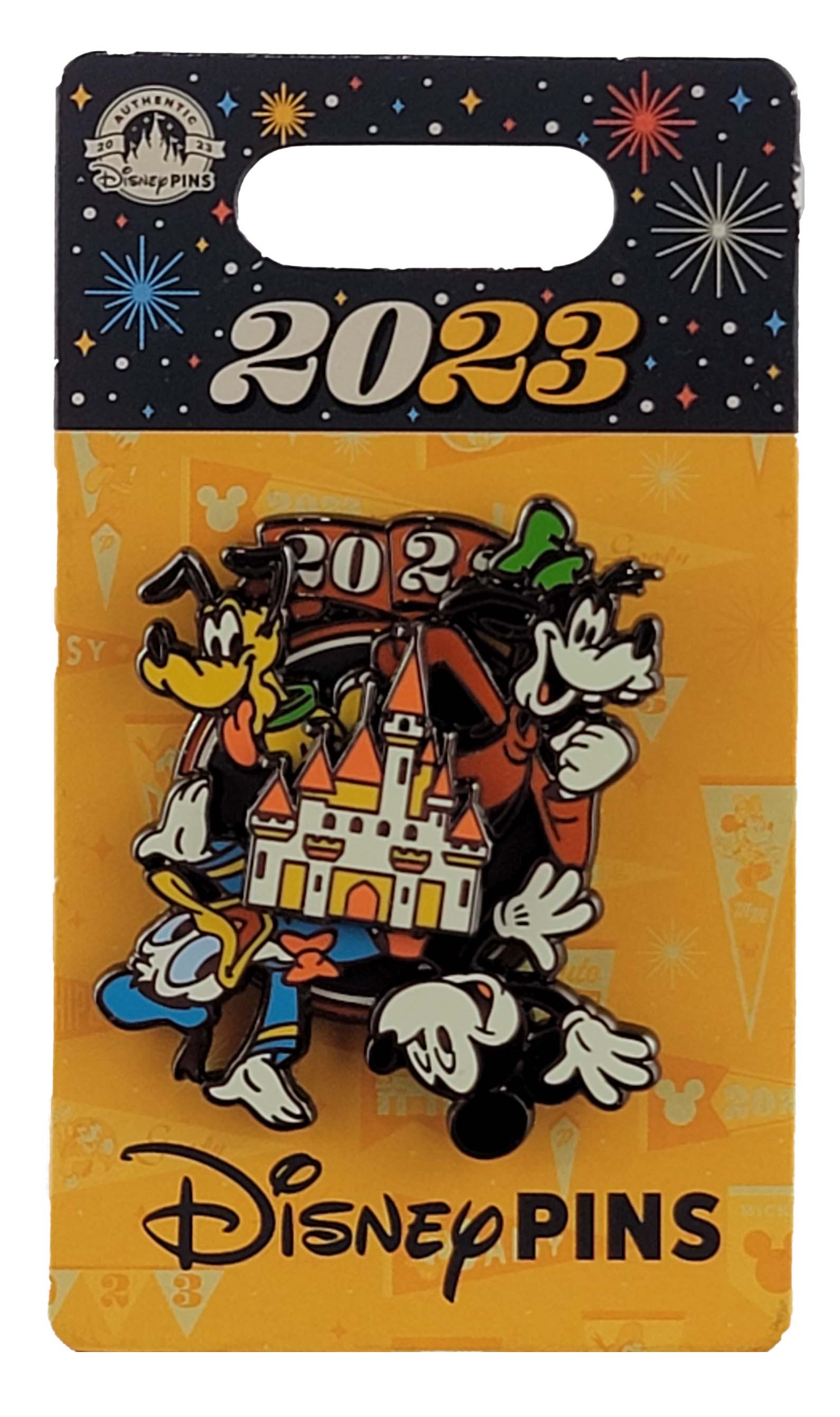 Disney Pin - Walt Disney World - Dated 2023 - Mickey Mouse and Friends - Spinner