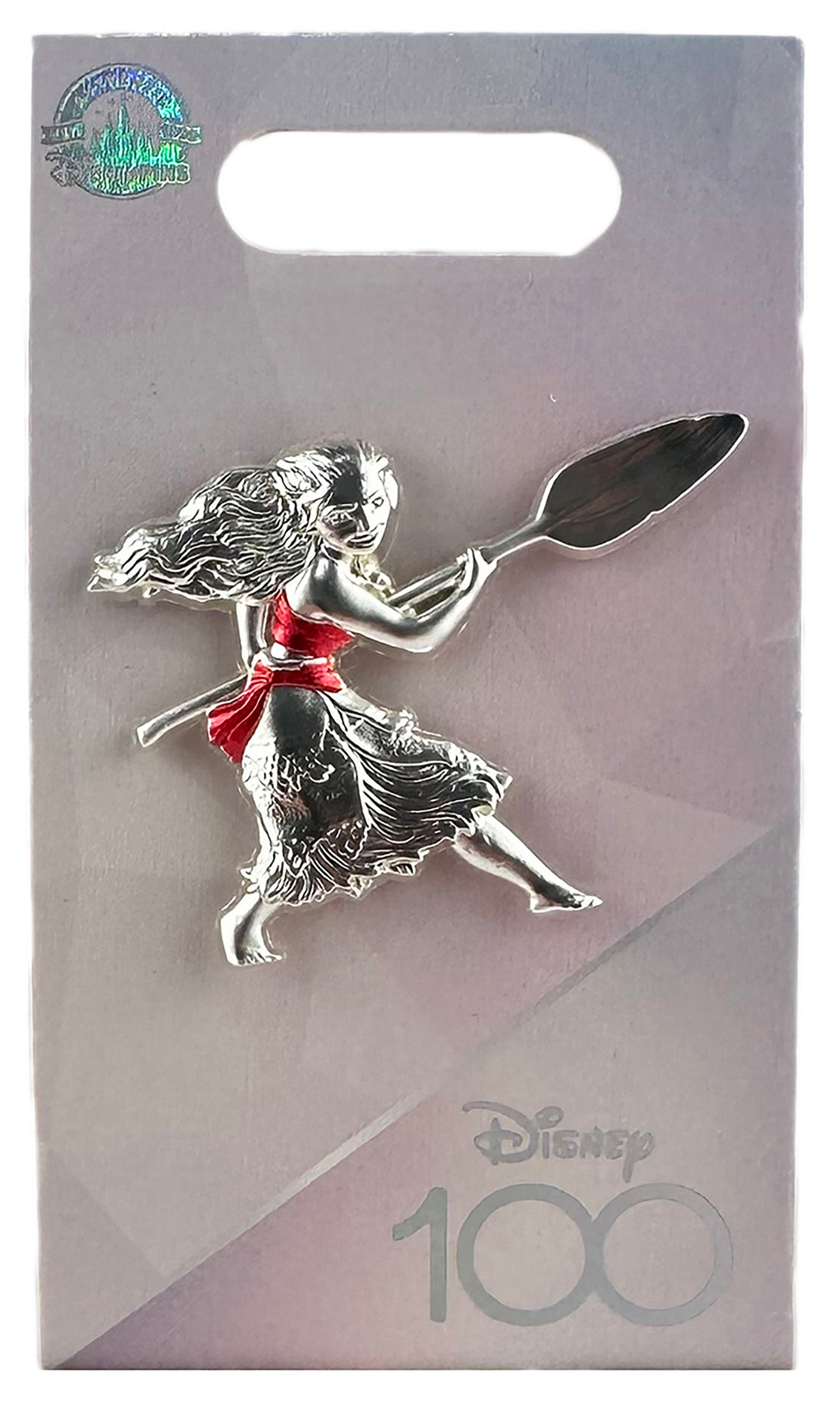 Disney Pin - Disney 100 Celebration - Platinum Moana