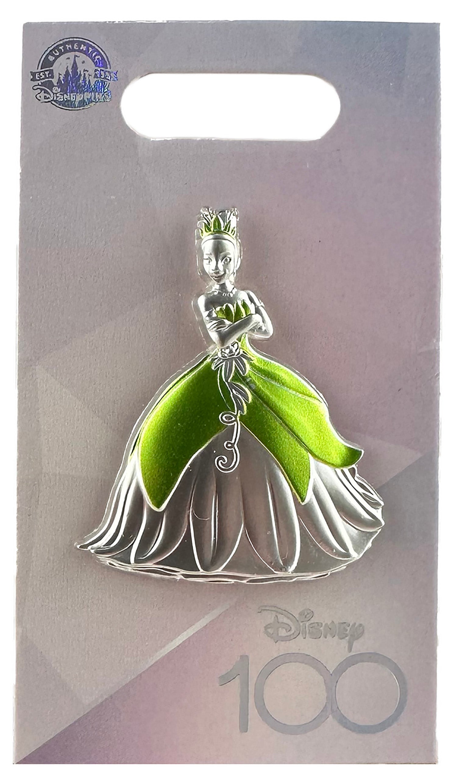 Disney Pin - Disney 100 Celebration - Platinum - Princess and the Frog - Tiana