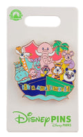 Disney Pin - It's a Small World - Animals on Boat