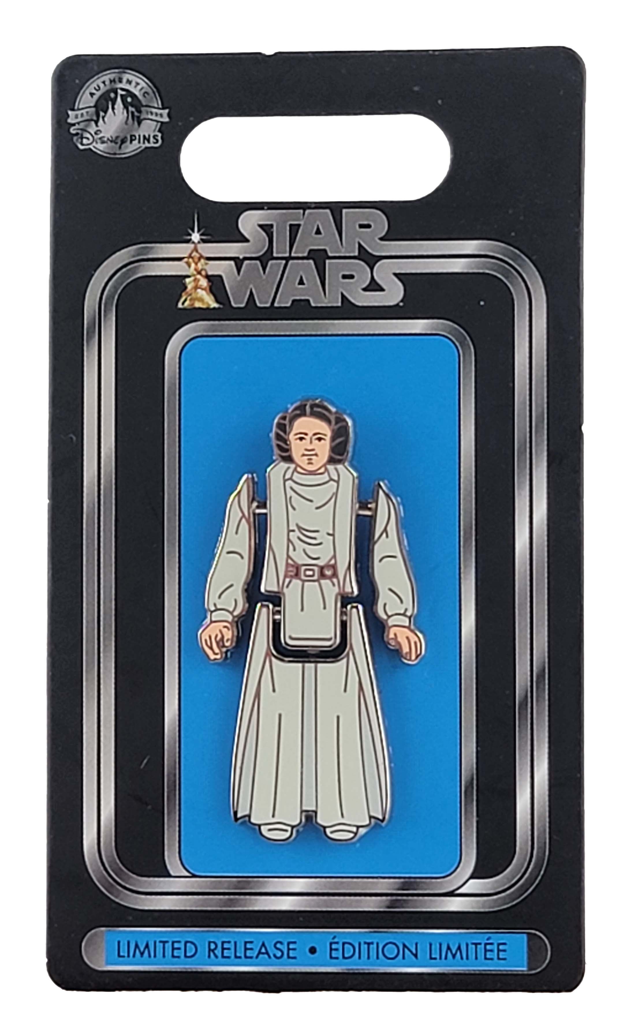 Disney Pin - Star Wars - Action Figure - Princess Leia