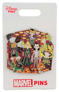 Disney Pin - Supporting Cast - Loki - Loki Variants and Miss Minutes - front view