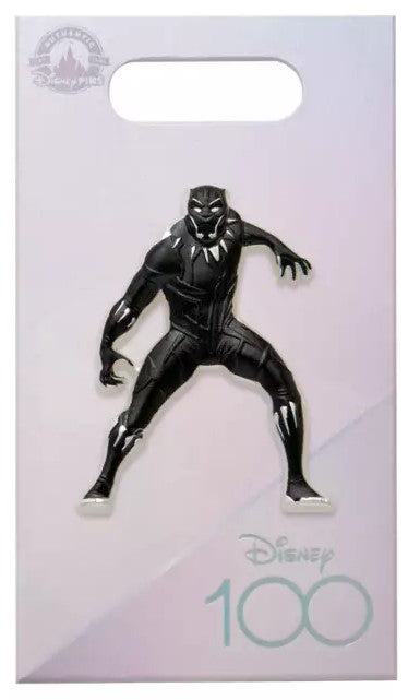 Disney Pin - Disney 100 Celebration - Platinum - Black Panther