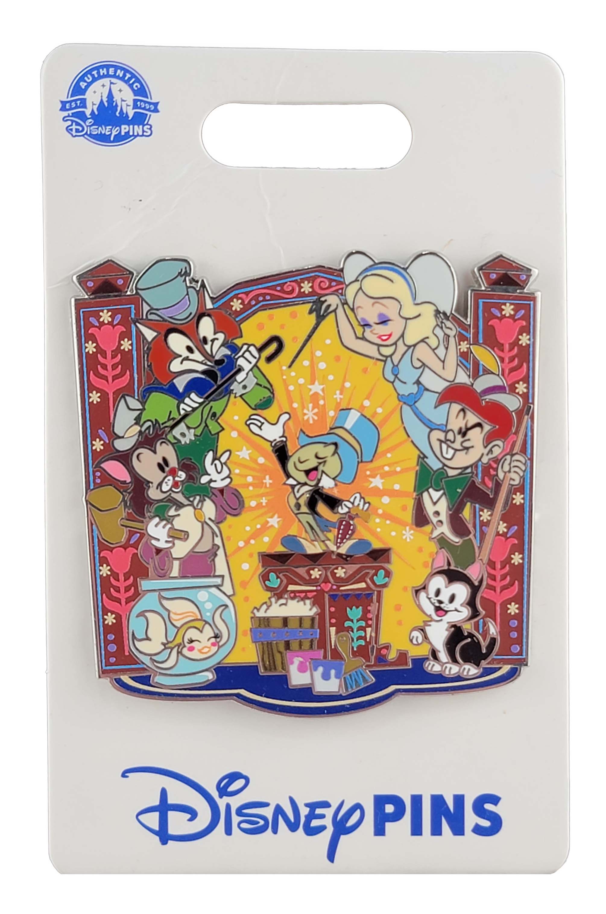 Disney Pin - Pinocchio - Family Portrait - Supporting Cast