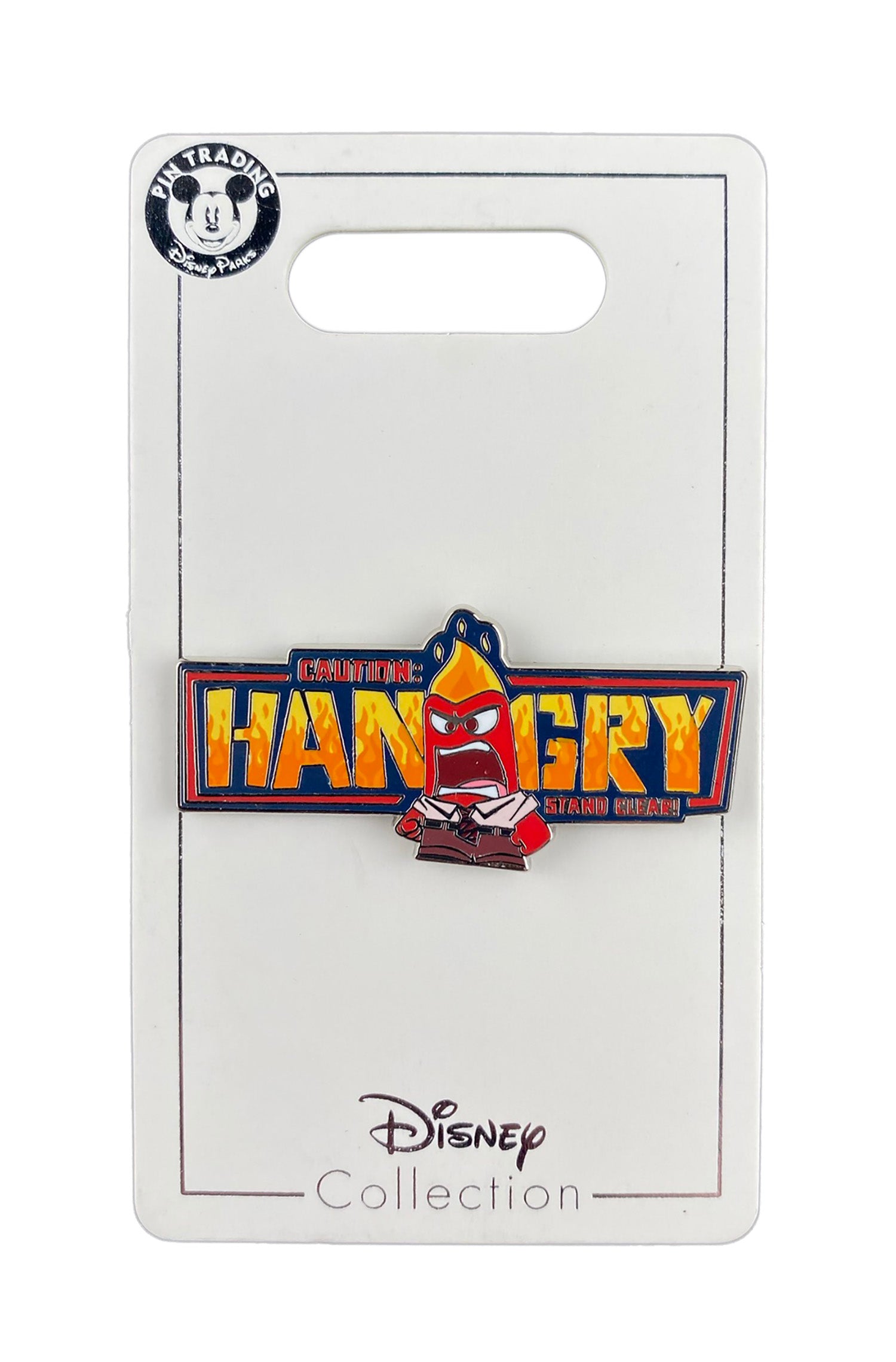 Disney Pin - Inside Out - Anger - Hangry - front view