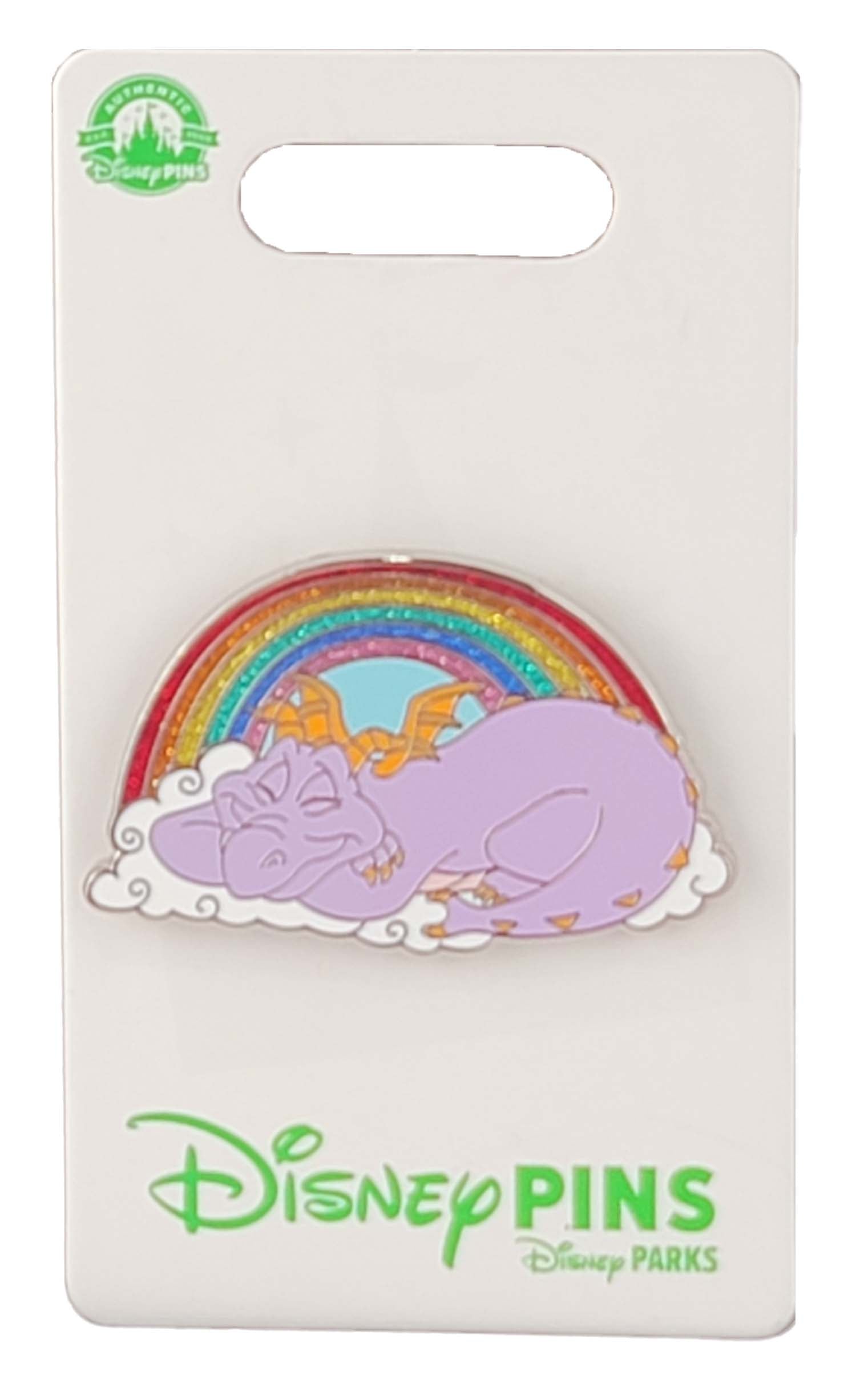 Disney Pin - Figment - Rainbow - Sleeping
