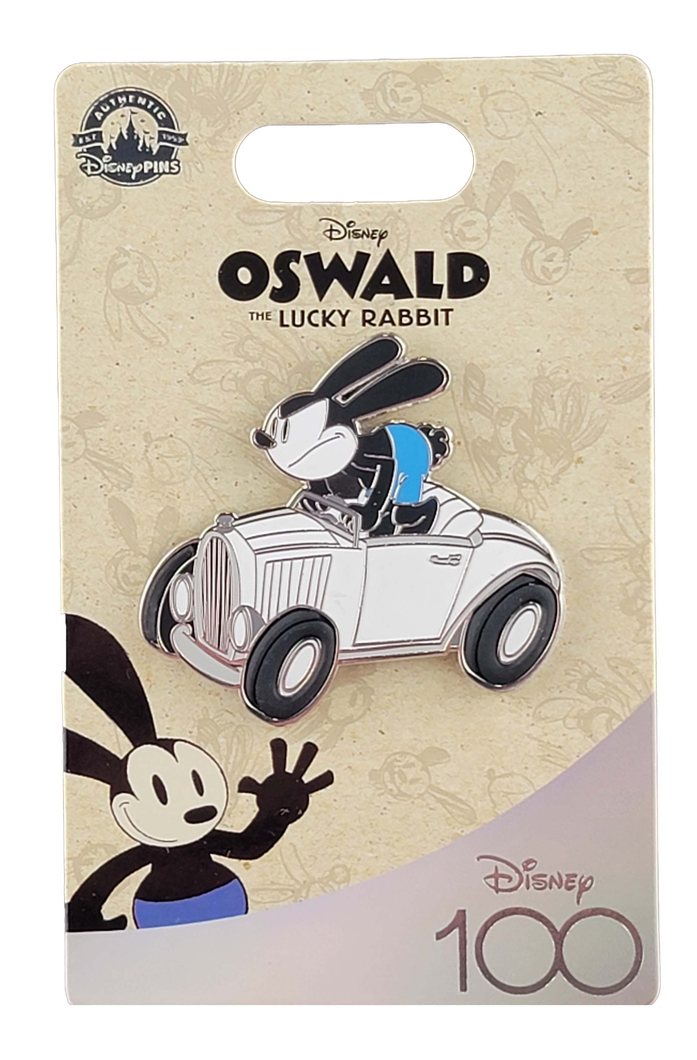 Disney Pin - Oswald - Driving - Disney 100