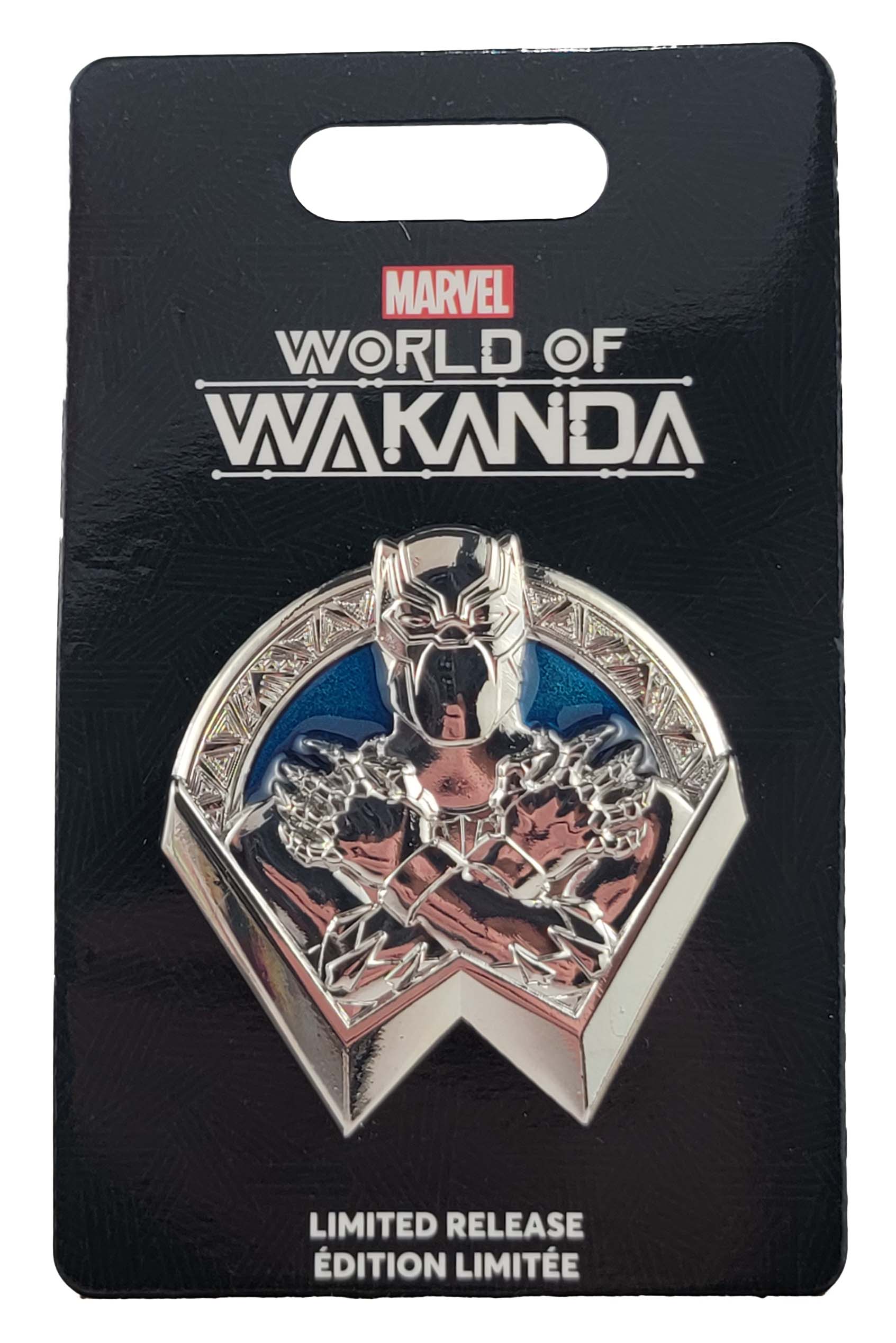 Disney Pin - Black Panther - World of Wakanda - Silver
