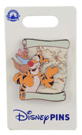 Disney Pin - Winnie the Pooh - Map Scroll - Tigger and Roo