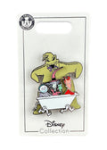Disney Pin - The Nightmare Before Christmas - Oogie Boogie with Lock, Shock and Barrel - front view