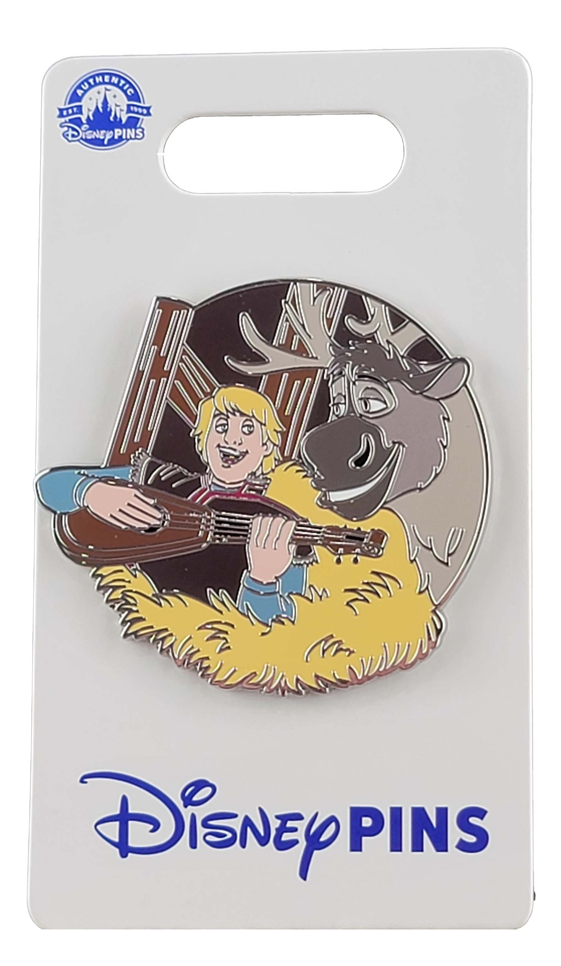Disney Pin - Frozen - Kristoff and Sven - Singing