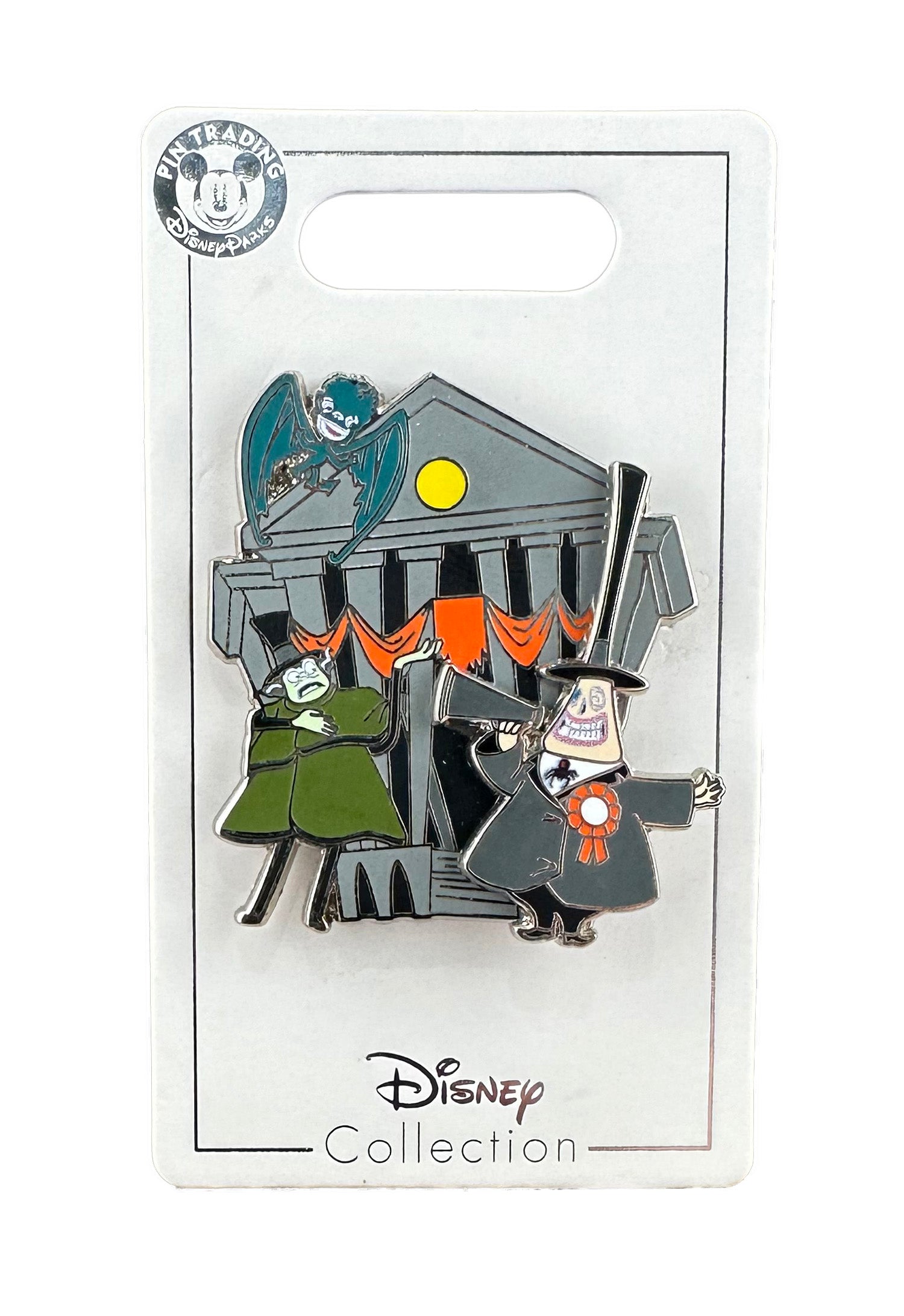 Disney Pin - The Nightmare Before Christmas - Mayor, Bat Kid, and Mr. Hyde - front view