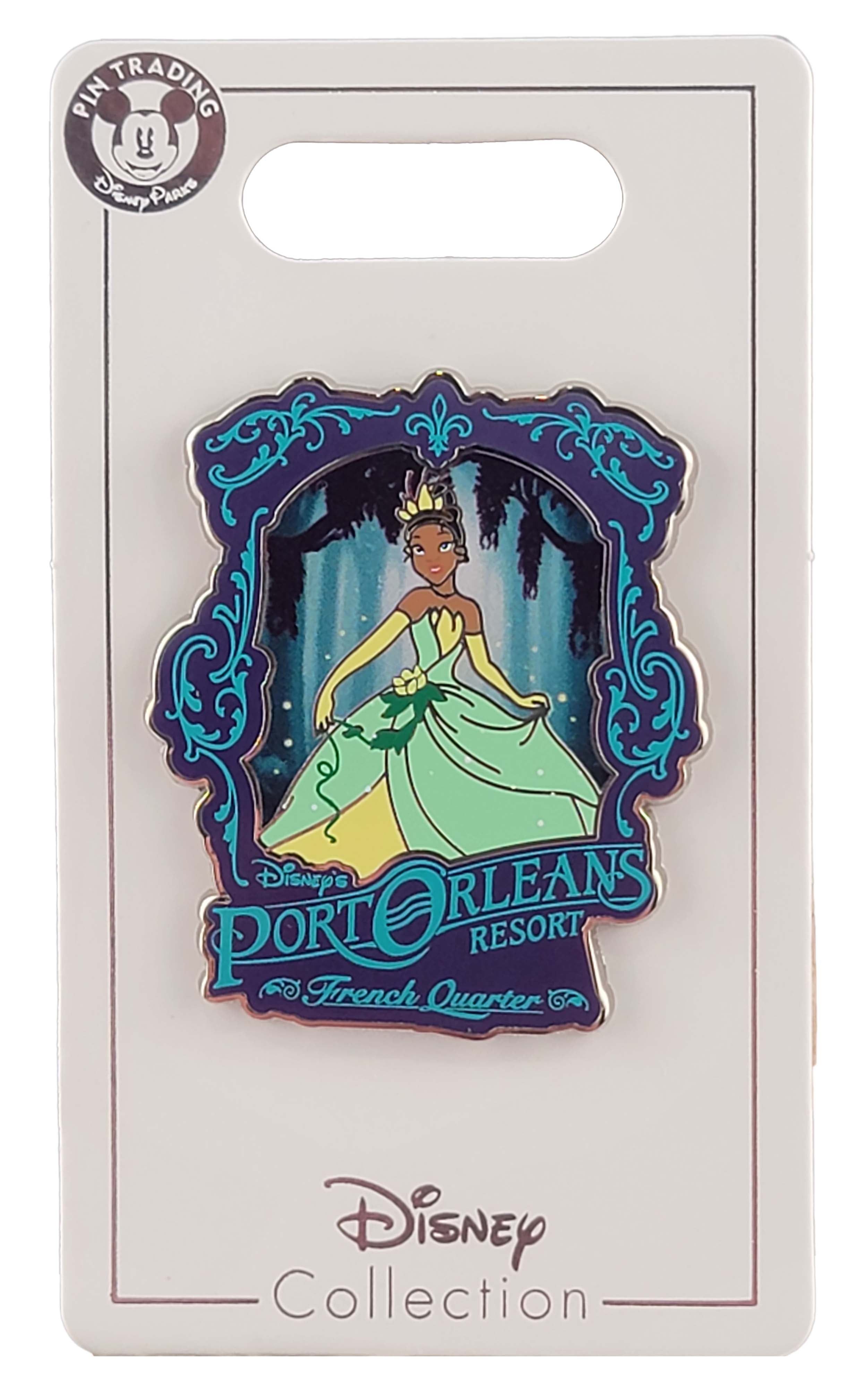 Disney Pin - Port Orleans Resort - The French Quarter - Tiana