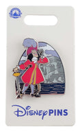 Disney Pin - Villains - Peter Pan - Captain Hook - At Skull Rock
