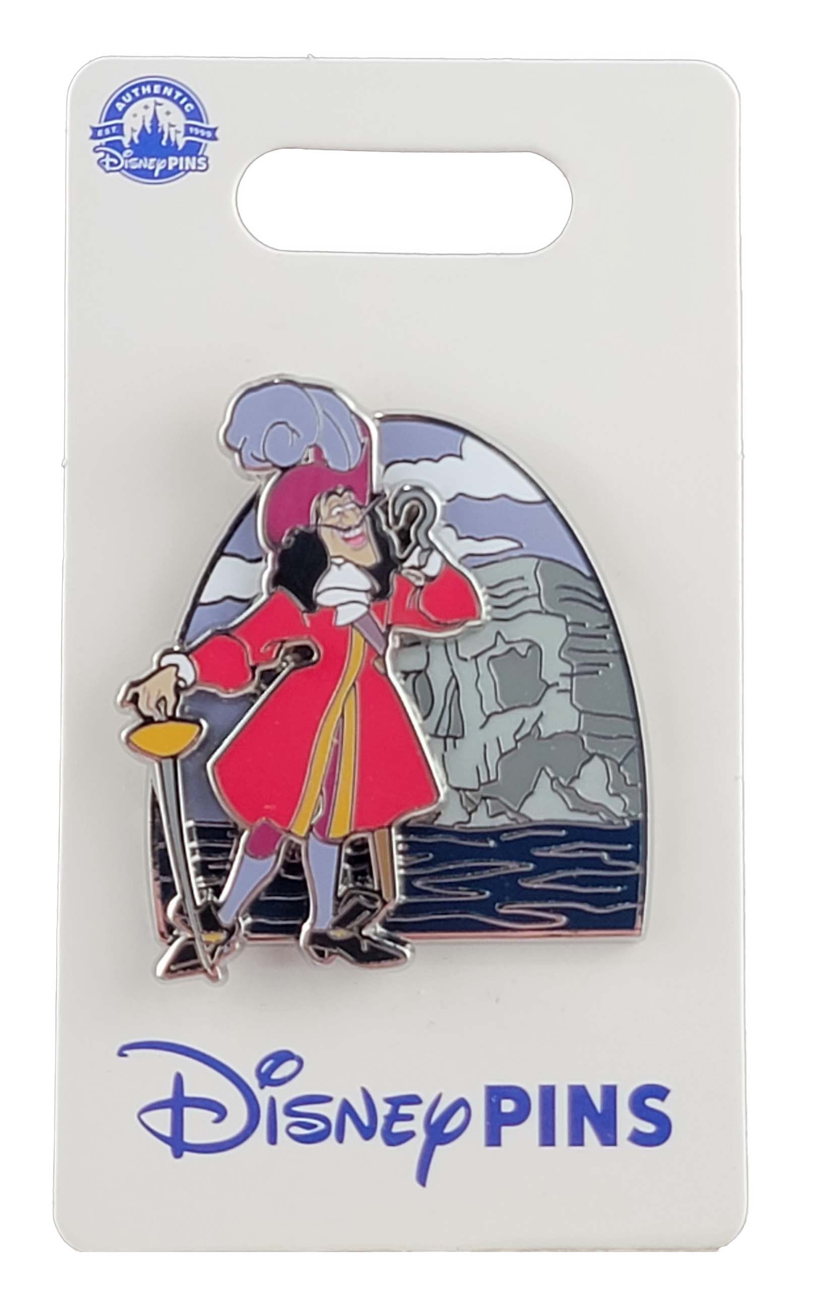 Disney Pin - Villains - Peter Pan - Captain Hook - At Skull Rock