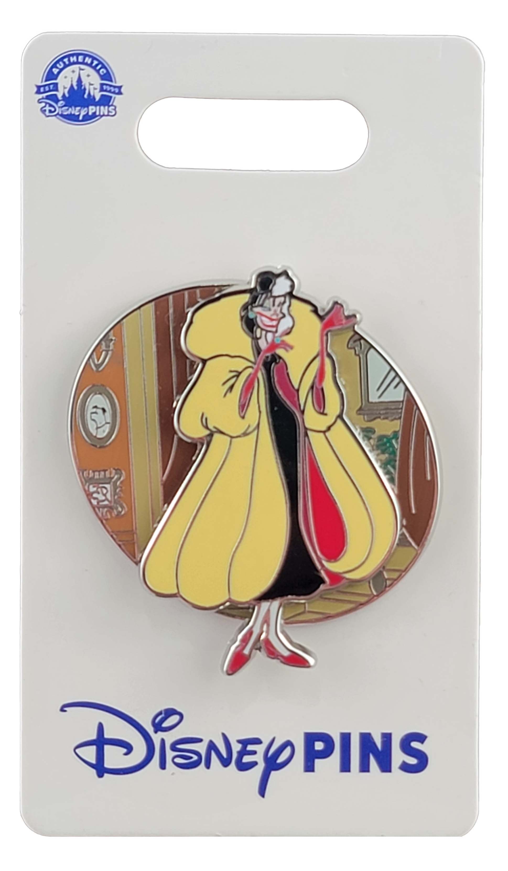 Disney Pin - Villain Series - 101 Dalmatians - Cruella De Vil