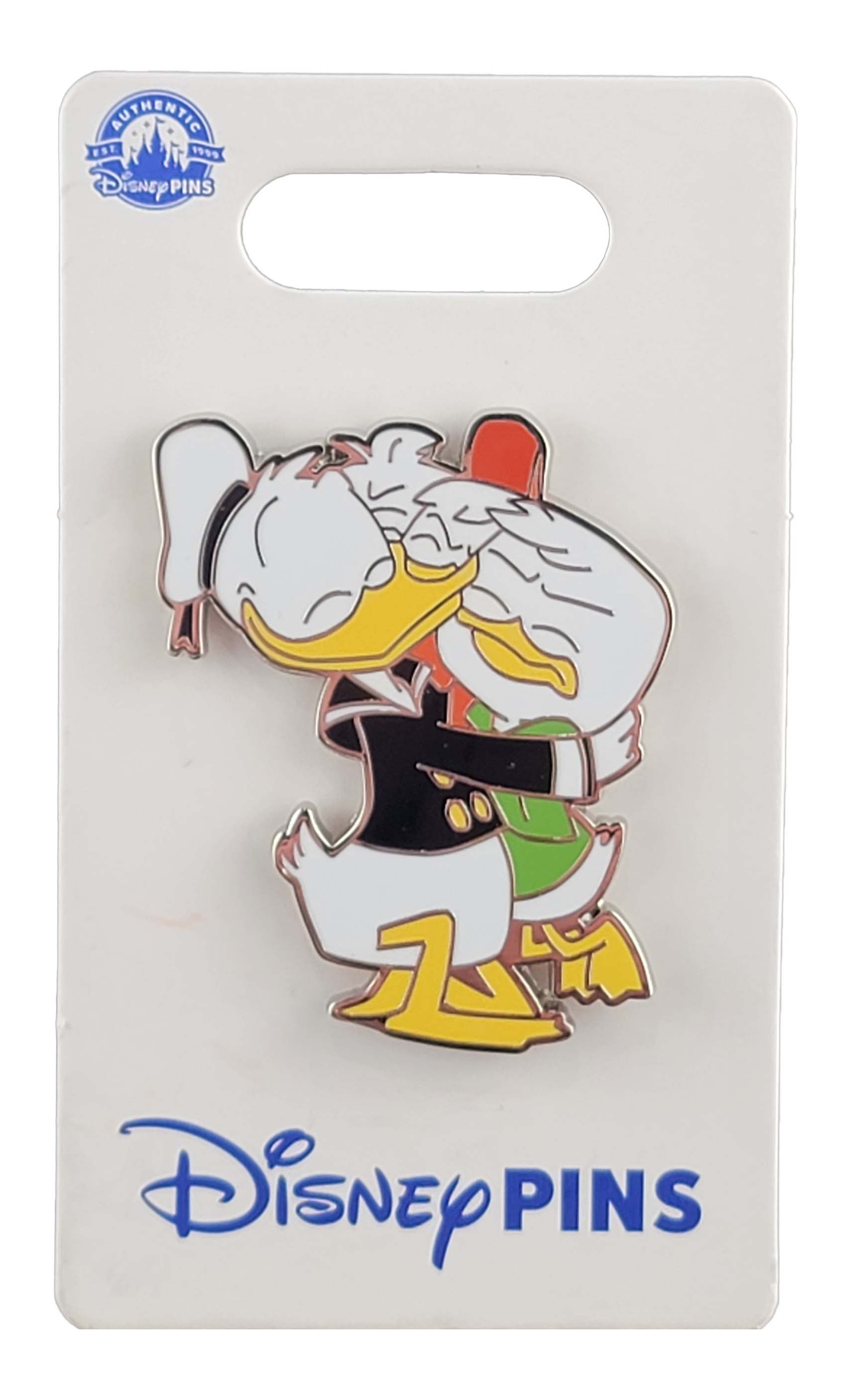 Disney Pin - Donald Duck - Hugging Nephews - Huey, Dewey, and Louie