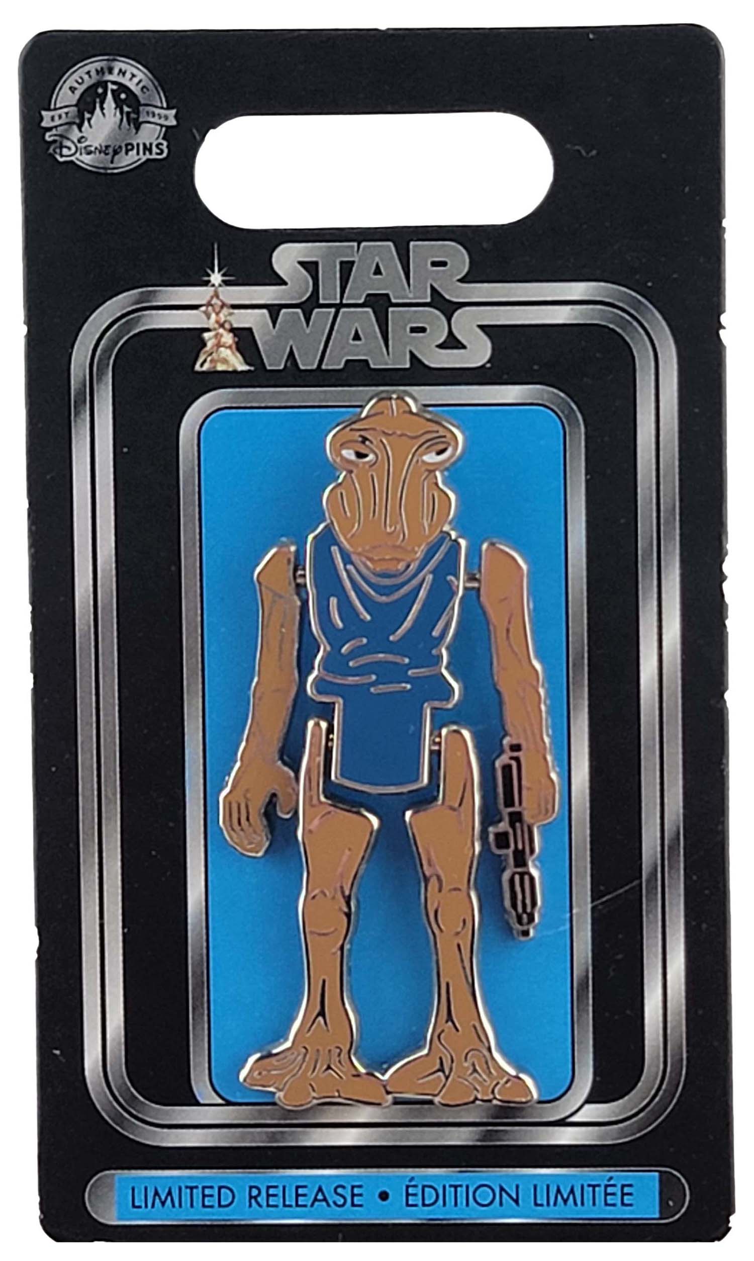 Disney Pin - Star Wars - Action Figure - Momaw Nadon