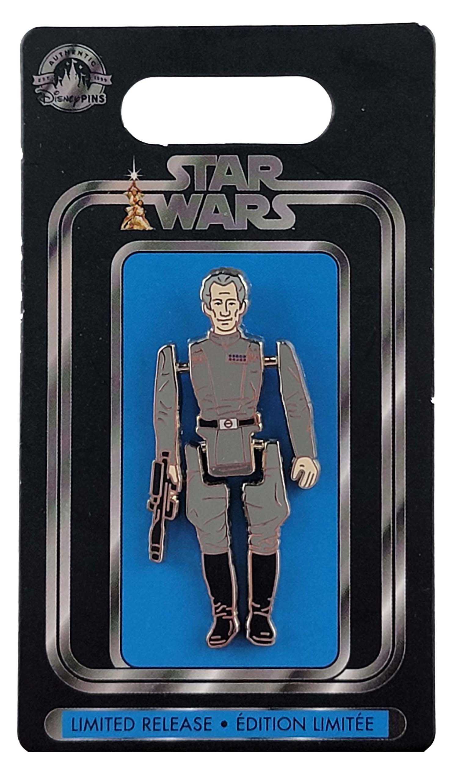 Disney Pin - Star Wars - Action Figure - Grand Moff Tarkin