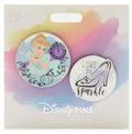 Disney Pin - Cinderella I Love to Sparkle - Limited Release 2-Pin Set - front view