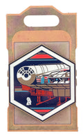 Disney Pin - Star Wars - Galaxy's Edge - Millennium Falcon and R2-D2