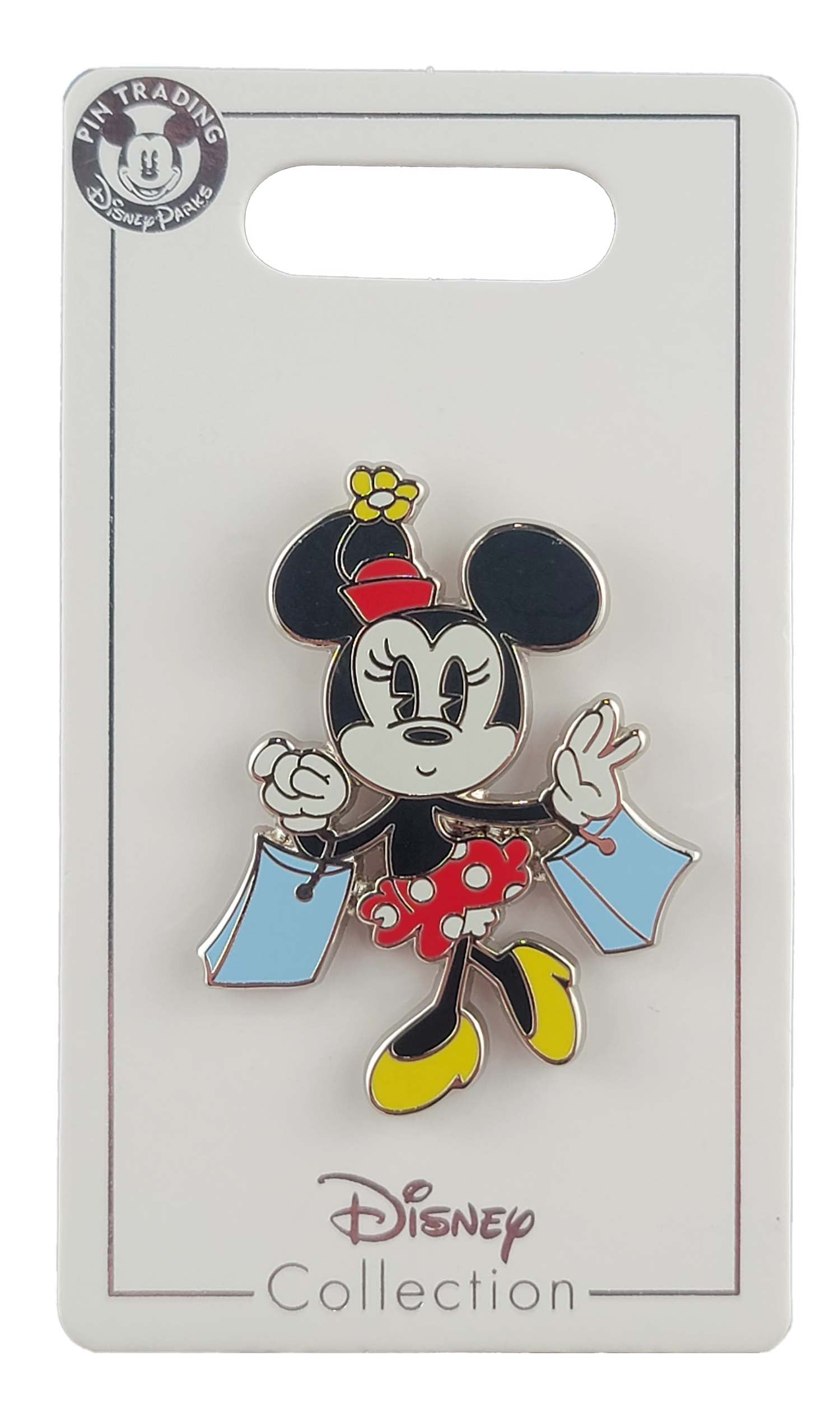 Disney Pin - Minnie Mouse - With Shopping Bags