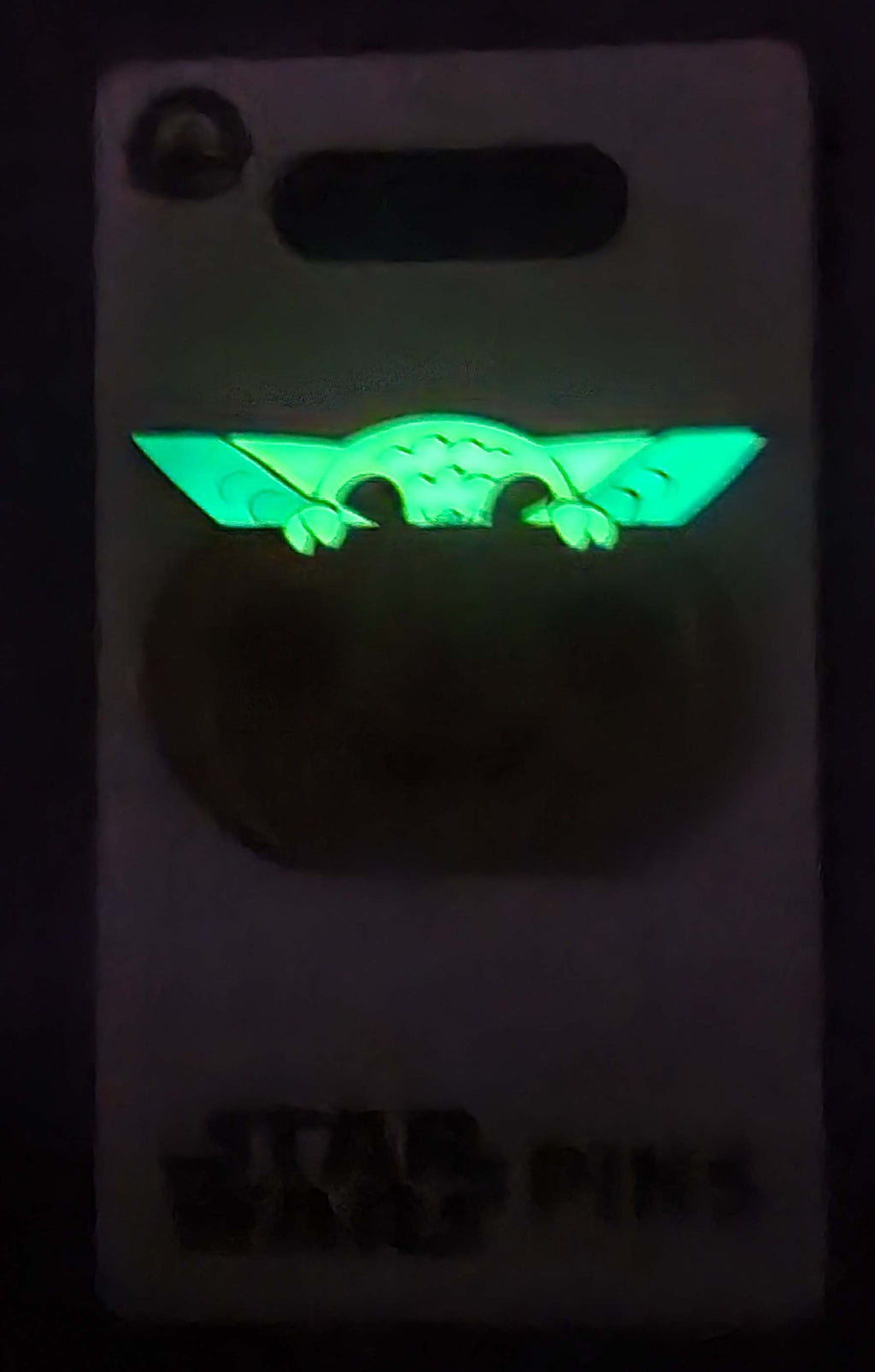 Disney Pin - Star Wars - Mandalorian - Grogu - Halloween - Jack-o'-Lantern, view 2