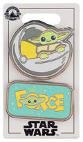 Disney Pin - Star Wars - The Mandalorian - Grogu Force Set - Cute - 2 Pin Set