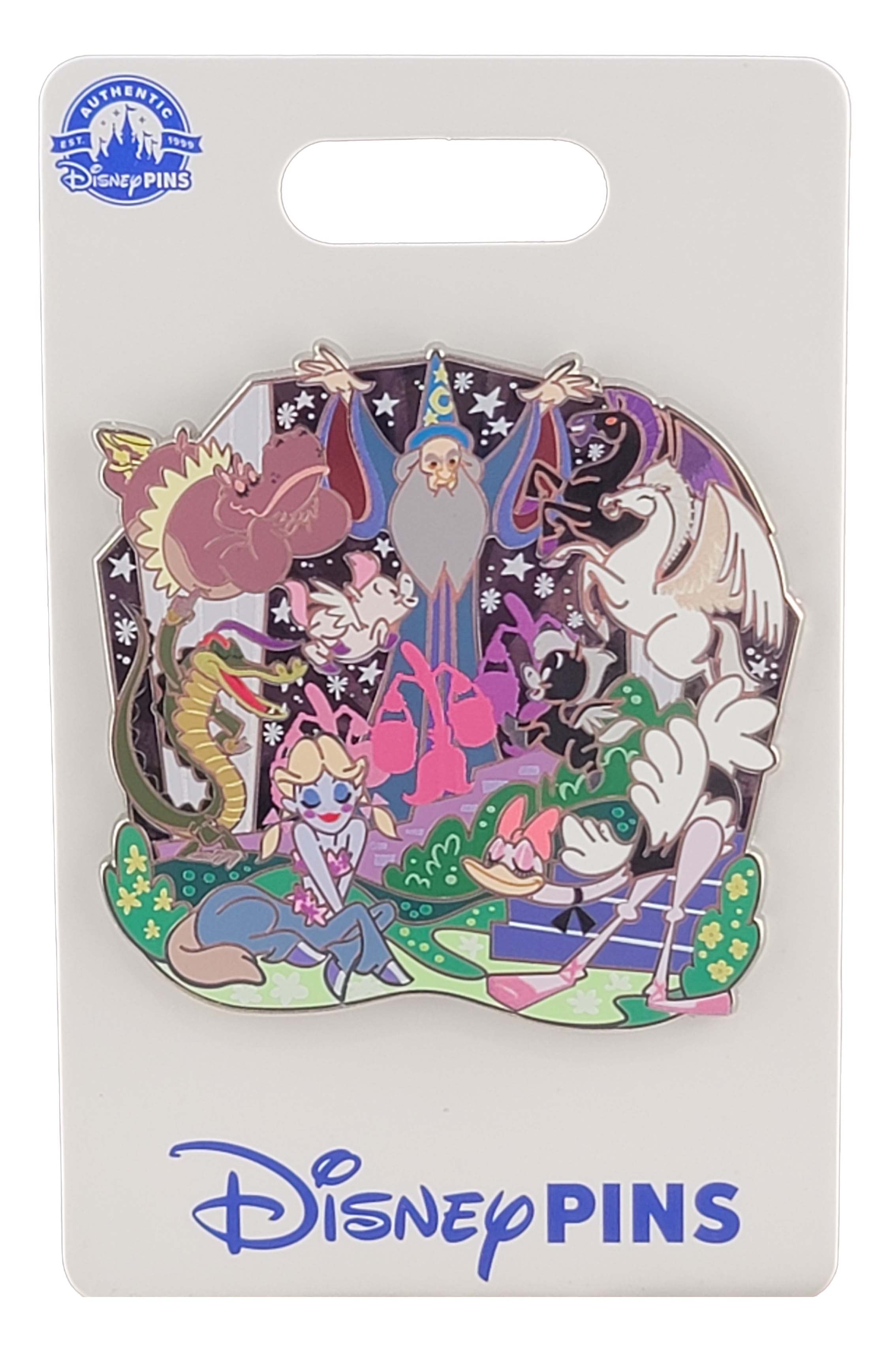 Disney Pin - Fantasia Supporting Cast - Yen Sid, Hyacinth and Ben Ali Gator