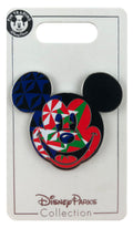Disney Pin - EPCOT World Showcase - Mickey Head Icon - Morocco Flag