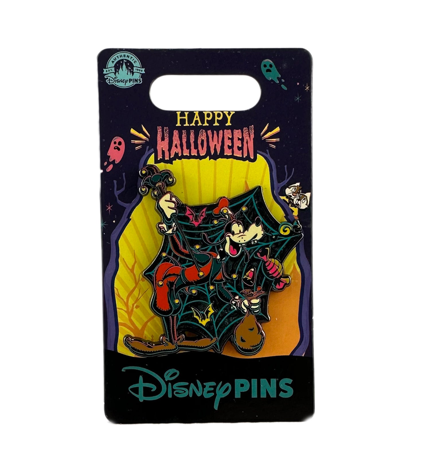 Disney Pin - Happy Halloween 2023 - Goofy as a Court Jester