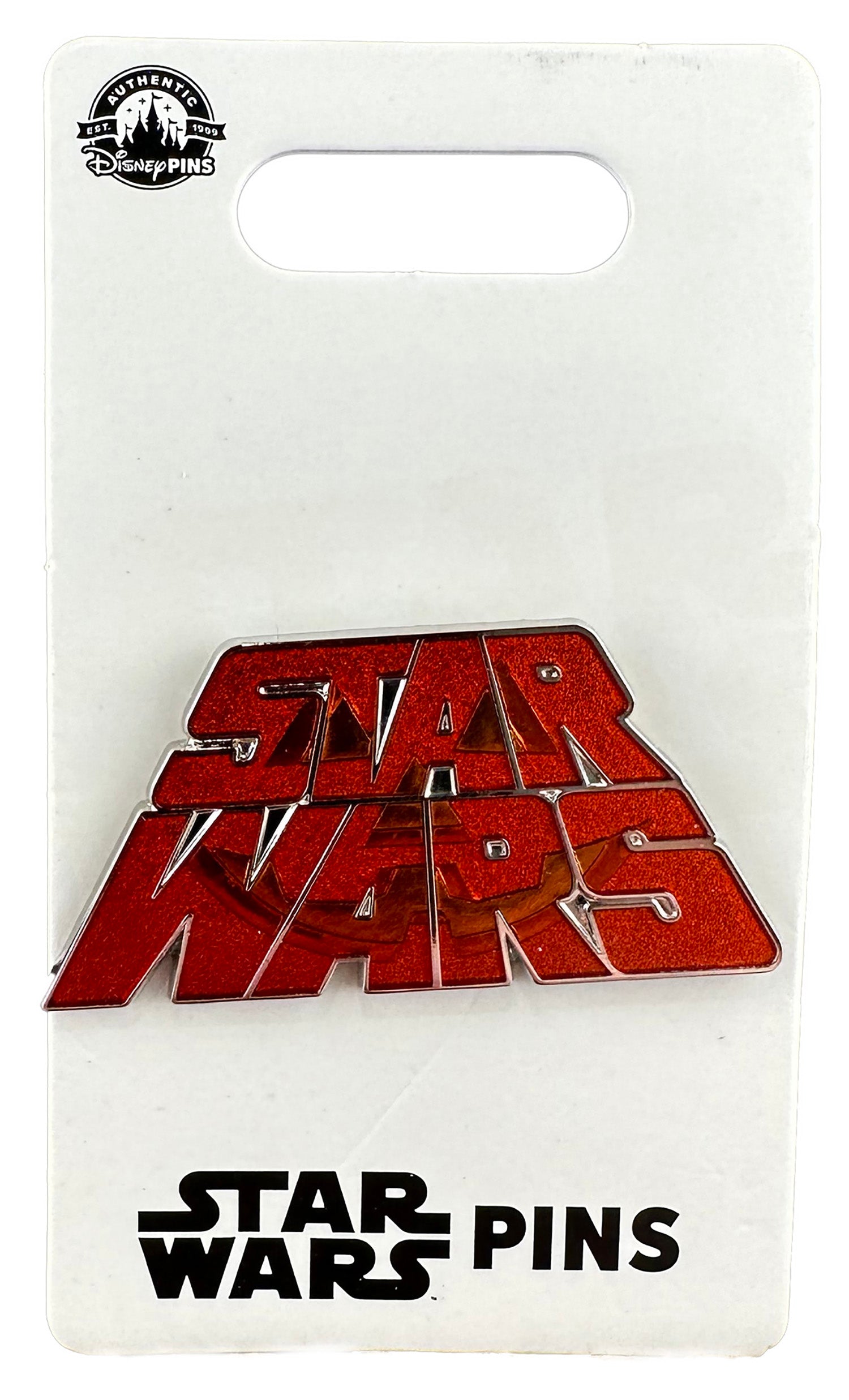 Disney Pin - Happy Halloween 2023 - Star Wars Logo - Pumpkin