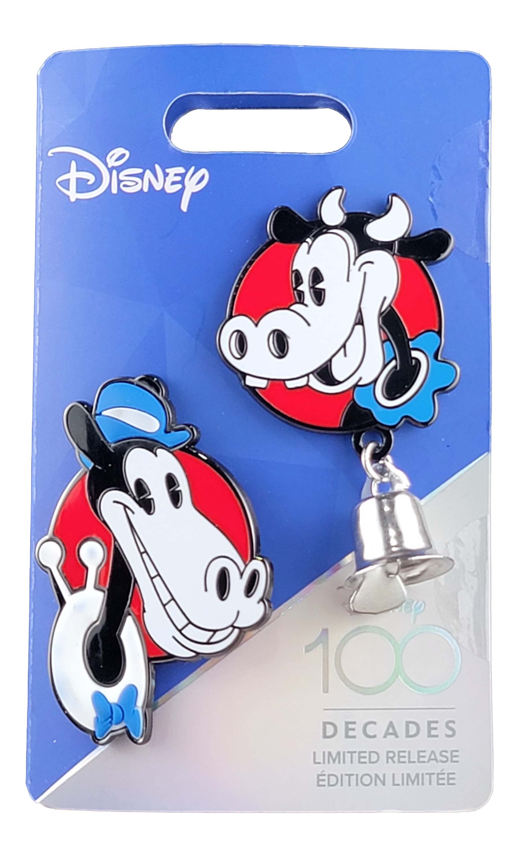Disney Pin - Disney 100 - Decades - Clarabelle Cow and Horace Horsecollar