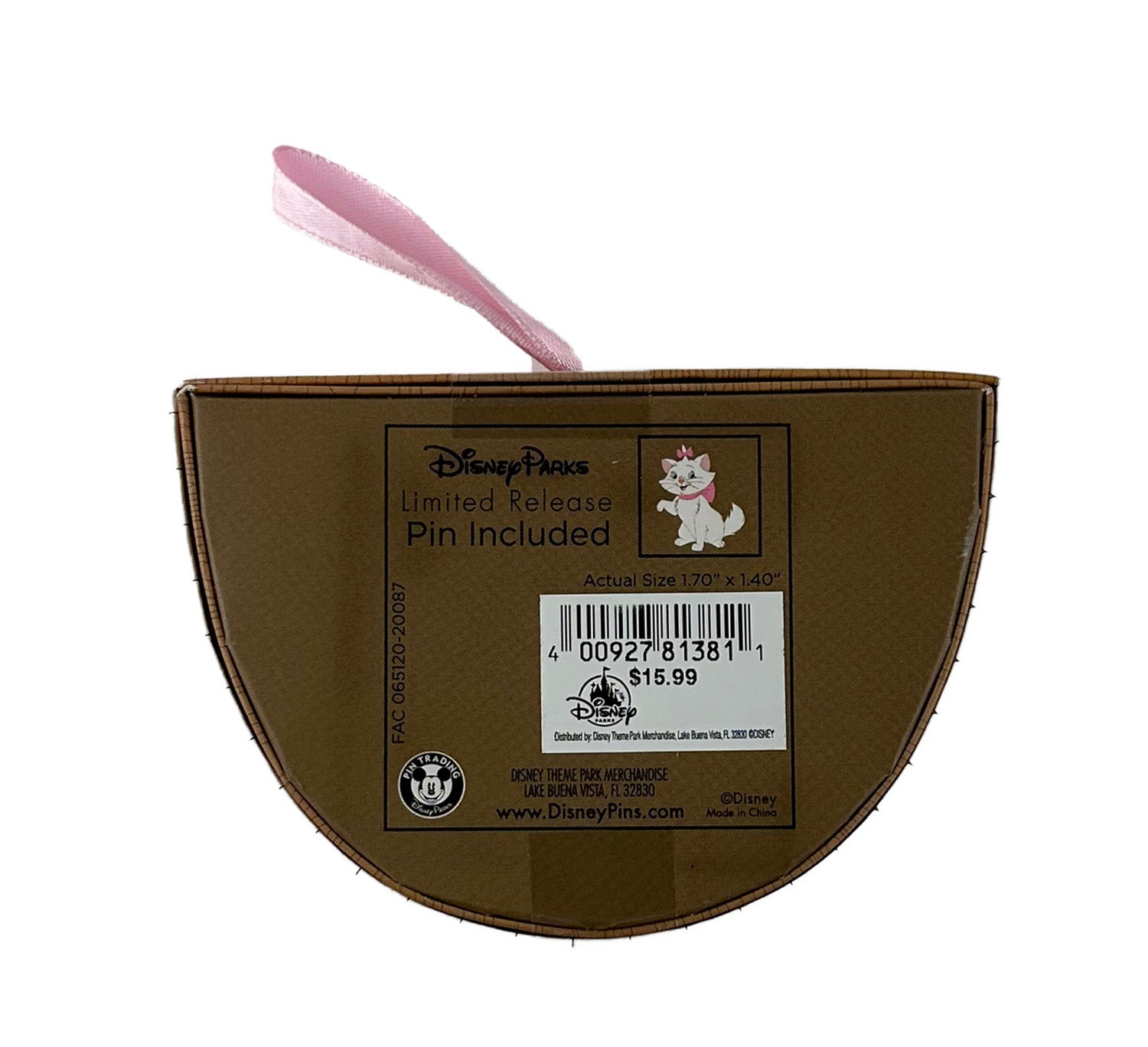 Disney Pin - Marie - Aristocats - Holiday Gifting - Ornament, view 2