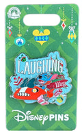 Disney Pin - Christmas Holiday 2023 - Lilo and Stitch - Stitch in his Rocket Ship - Laughing All the Way