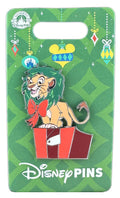Disney Pin - Christmas Holiday 2023 - Lion King - Simba - Wreath and Present