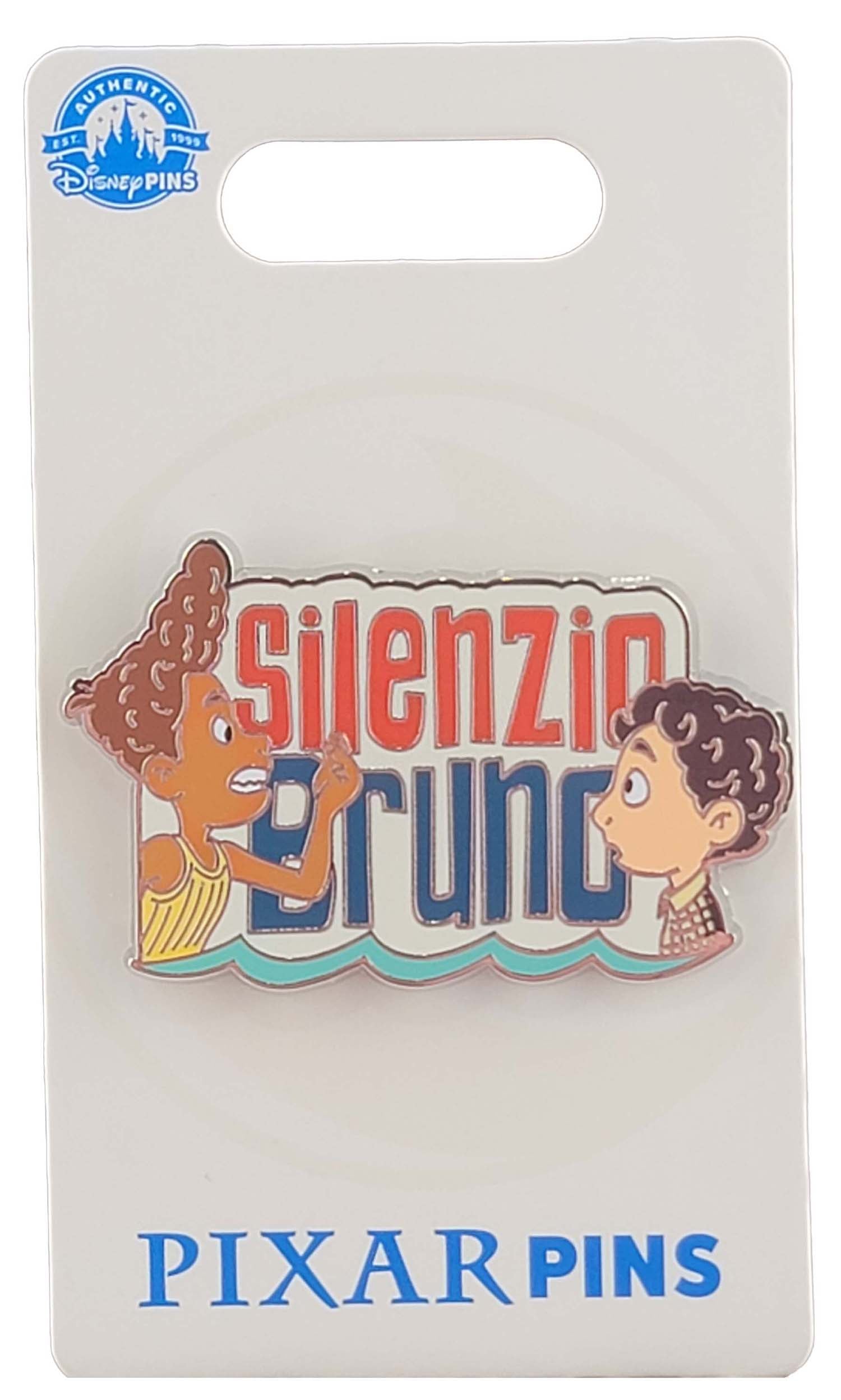 Disney Pin - Luca - Alberto and Luca - Silenzio Bruno