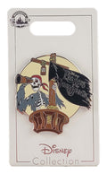 Disney Pin - Pirates of the Caribbean - Skeleton Lookout in Crows Nest - Spyglass