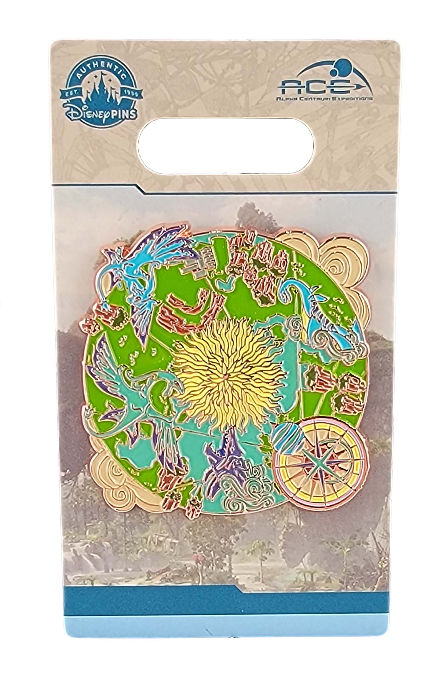 Disney Pin - Avatar - Pandora - Map