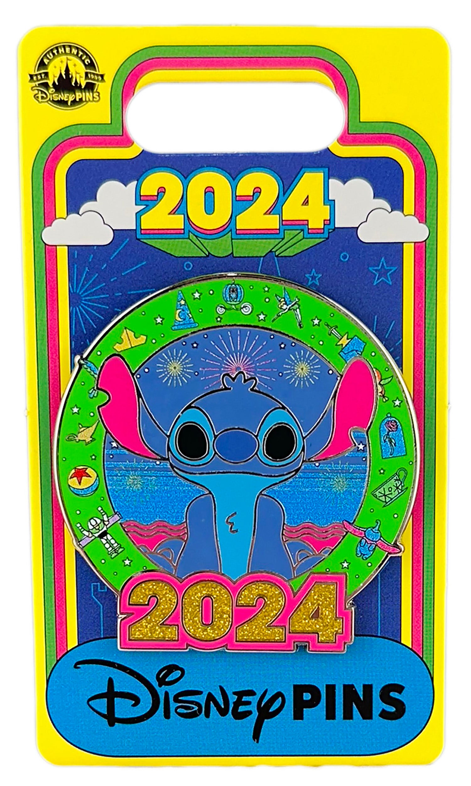Disney Pin - Parks Dated 2024 - Stitch
