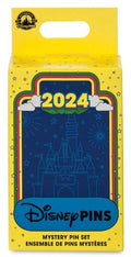 Disney Pin - 2024 Dated Mystery Box - 2 Random Pins - front view