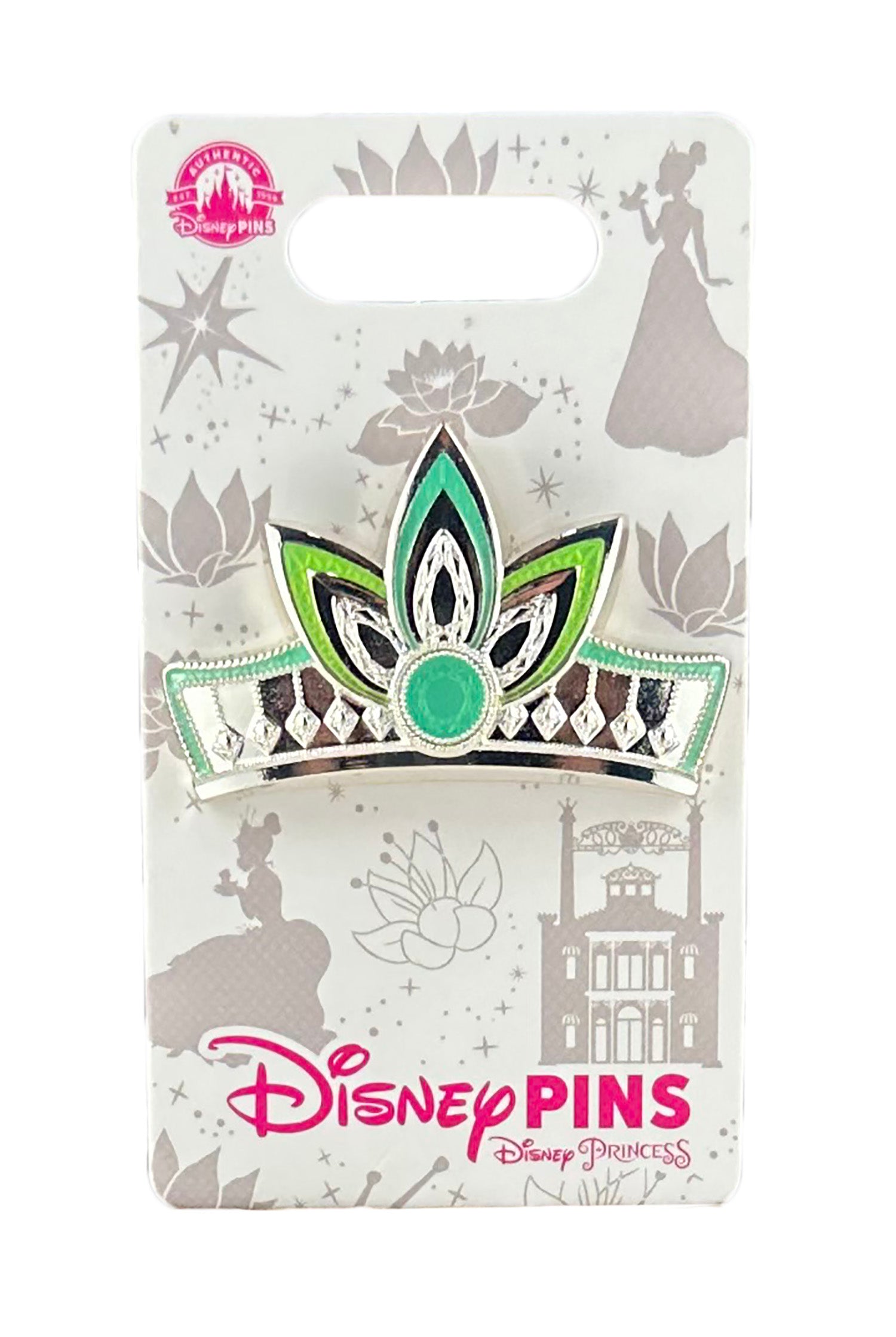 Disney Pin - Princess Crown - Princess and the Frog - Tiana