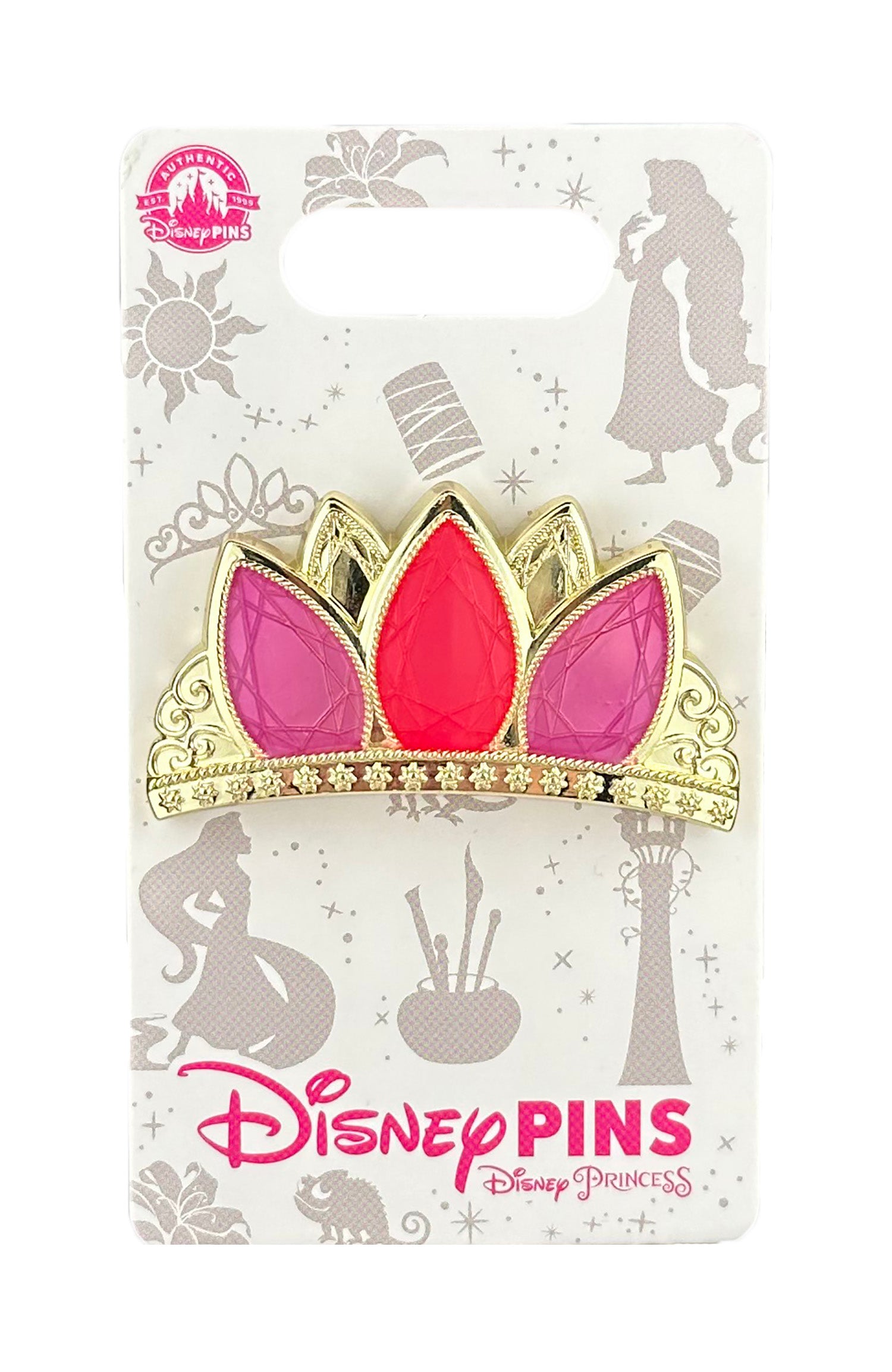 Disney Pin - Princess Crown - Tangled - Rapunzel
