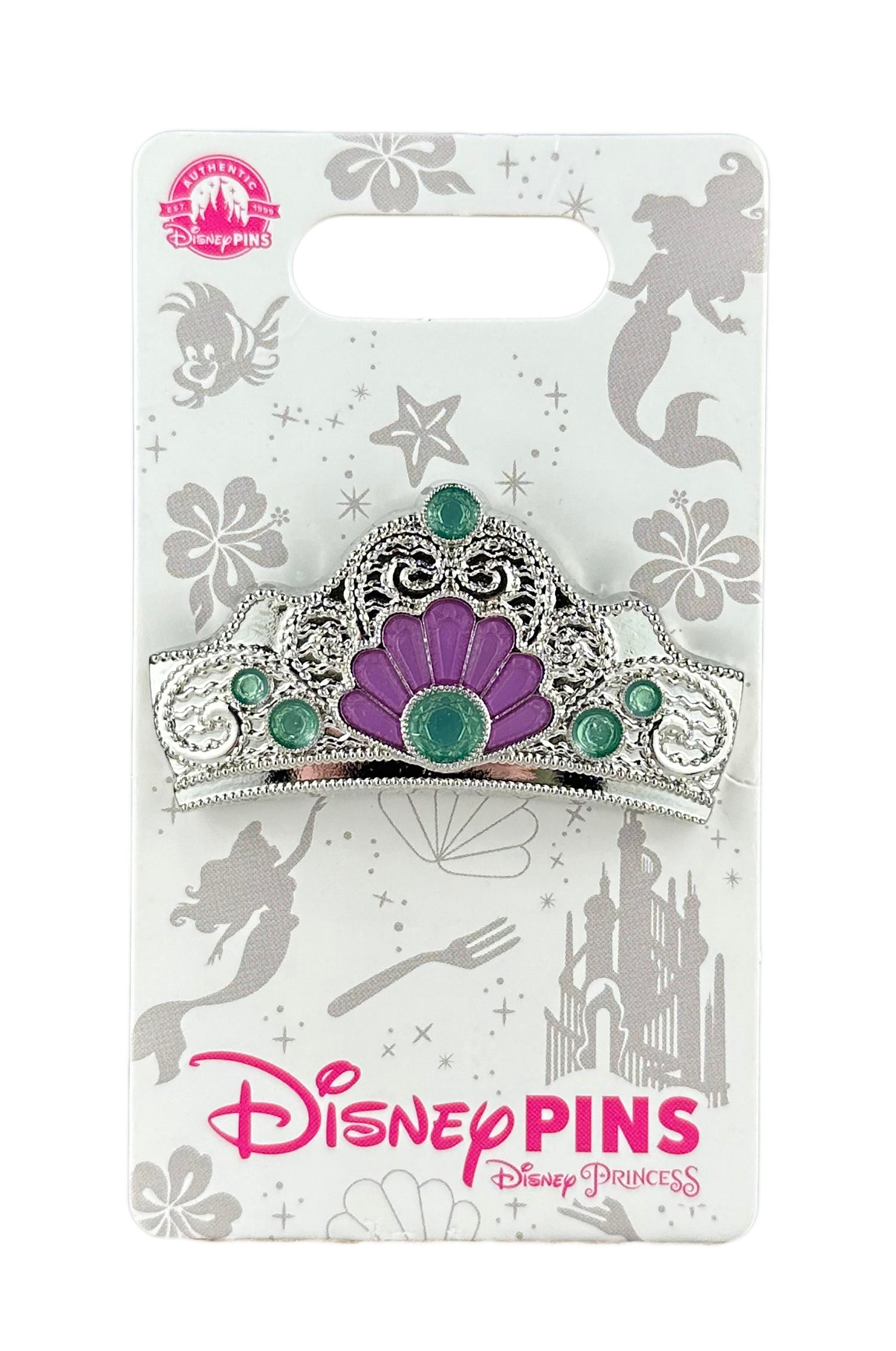 Disney Pin - Princess Crown - The Little Mermaid - Ariel